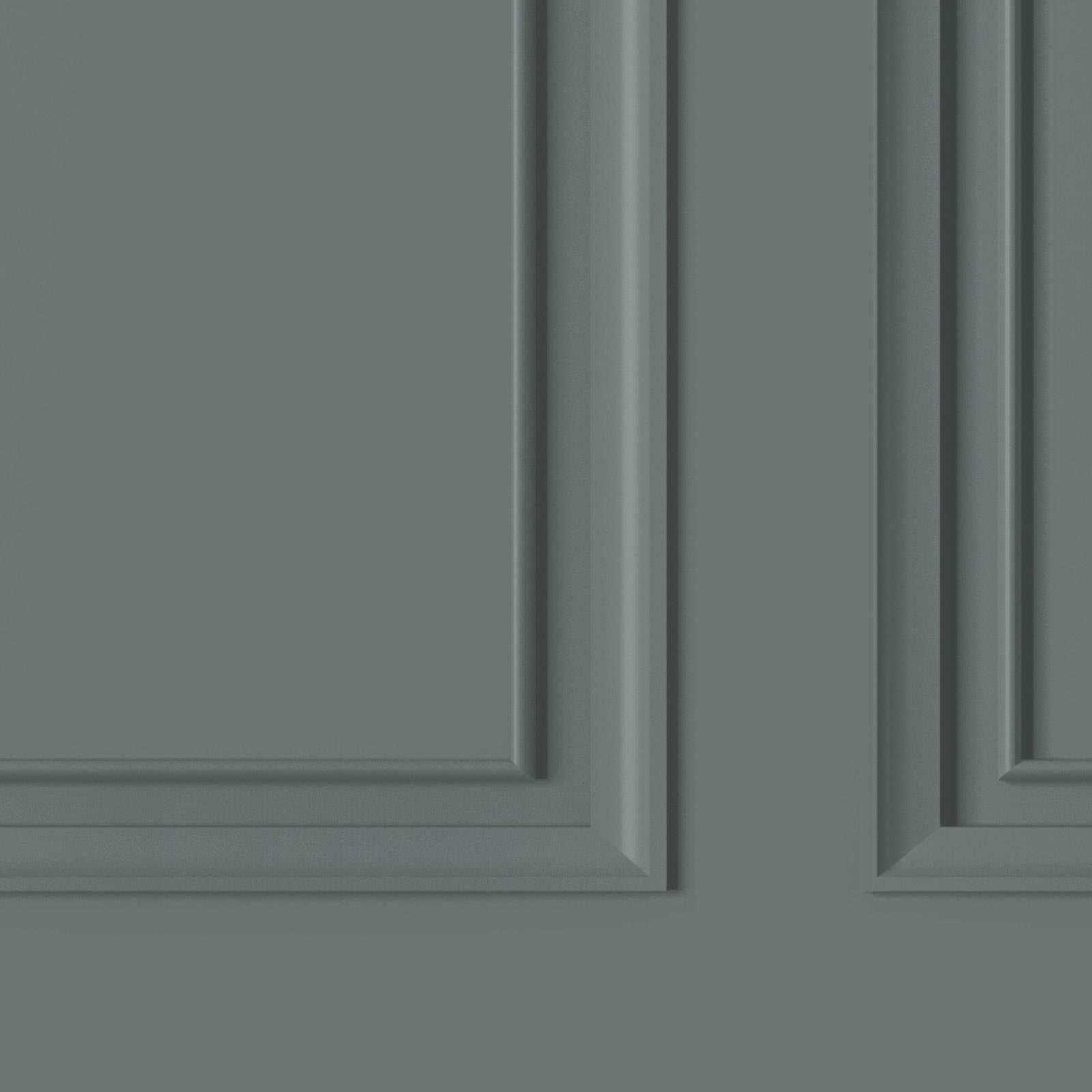 Dimension Panel Wallpaper - Modern Wallpaper for Living Room, Bedroom, Fireplace - Decorative Luxury Wall Paper with Realistic Beaded Panel Design & 3D Effect (Green)