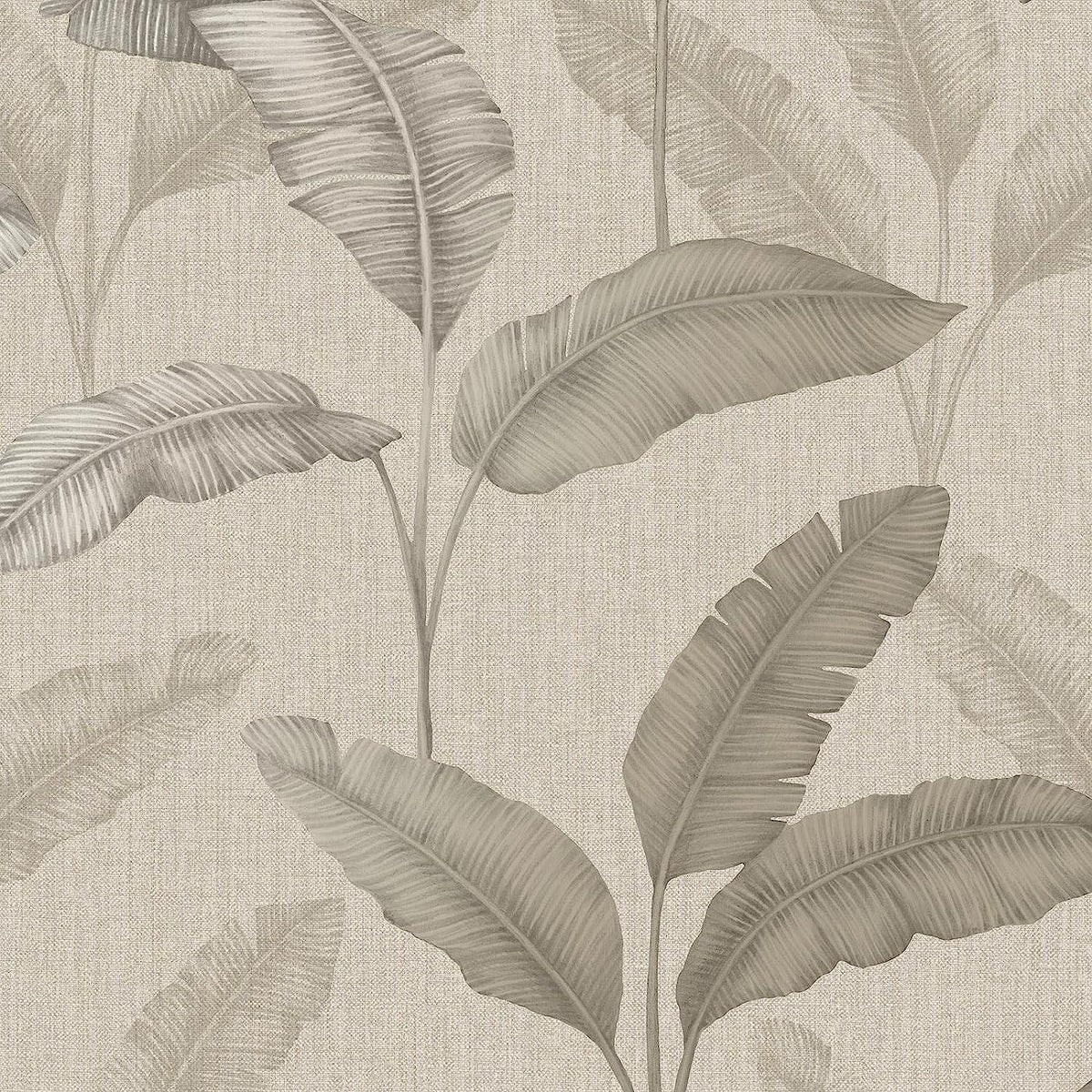 RASCH (U.K) Limited Amara Palm Wallpaper - Modern Wallpaper for Living Room, Bedroom, Fireplace - Decorative Luxury Tropical Wall Paper with Metallic Tone (Beige/Gold)
