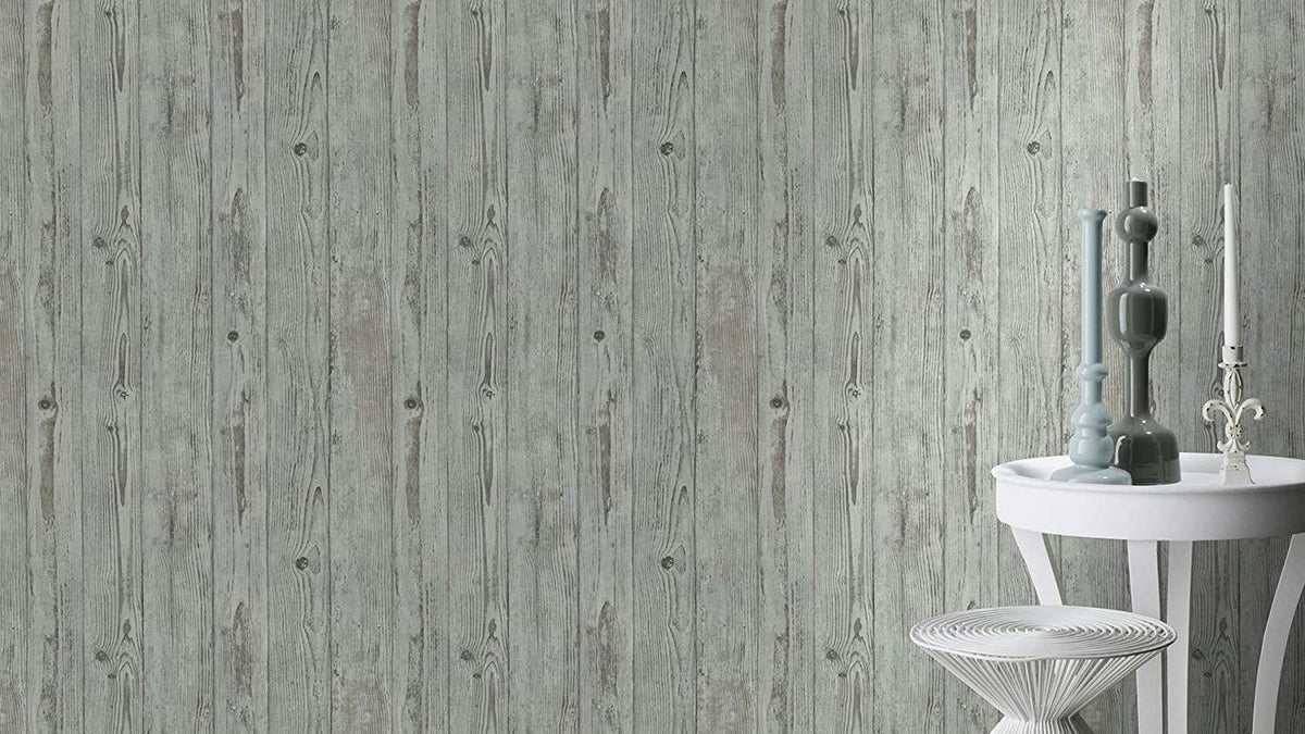 Rasch Brick Lane 427332 Non-Woven Wallpaper Industrial Green 10.05 m x 0.53 m