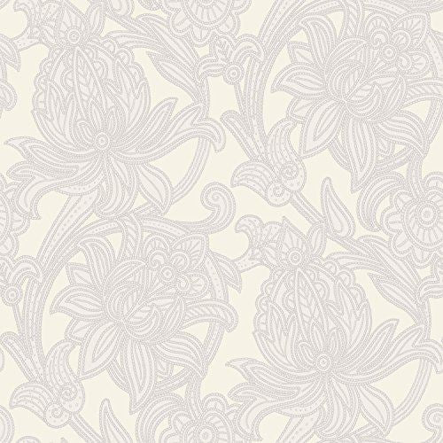 Arthouse 290602 Viola Wallpaper, Heather, 53 cm x 10.05 m