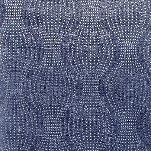 Arthouse Calico Dot Navy Wallpaper 921002 - Textured Metallic Glitter