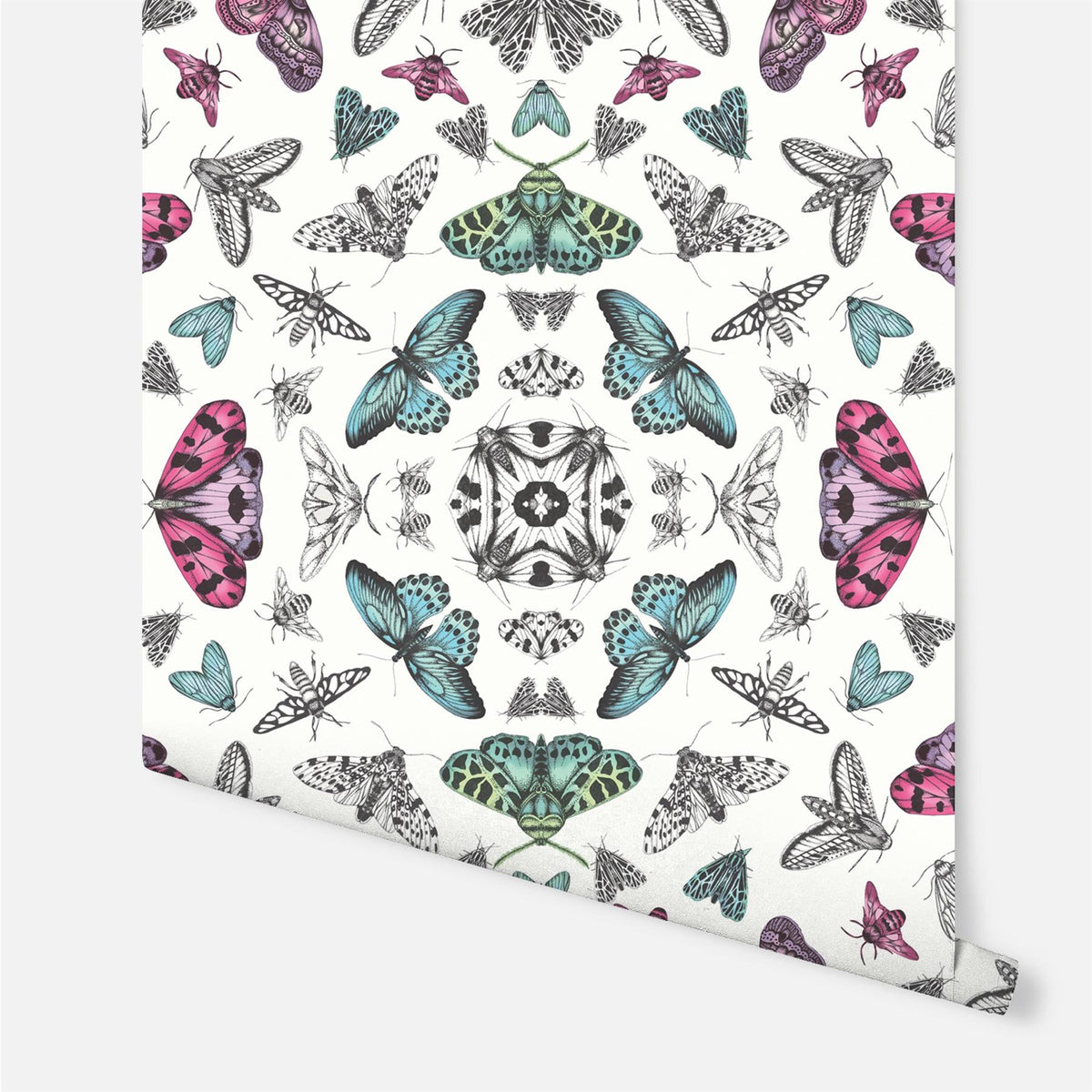 Arthouse 692308 Glitter Bug Wallpaper, White, One Size