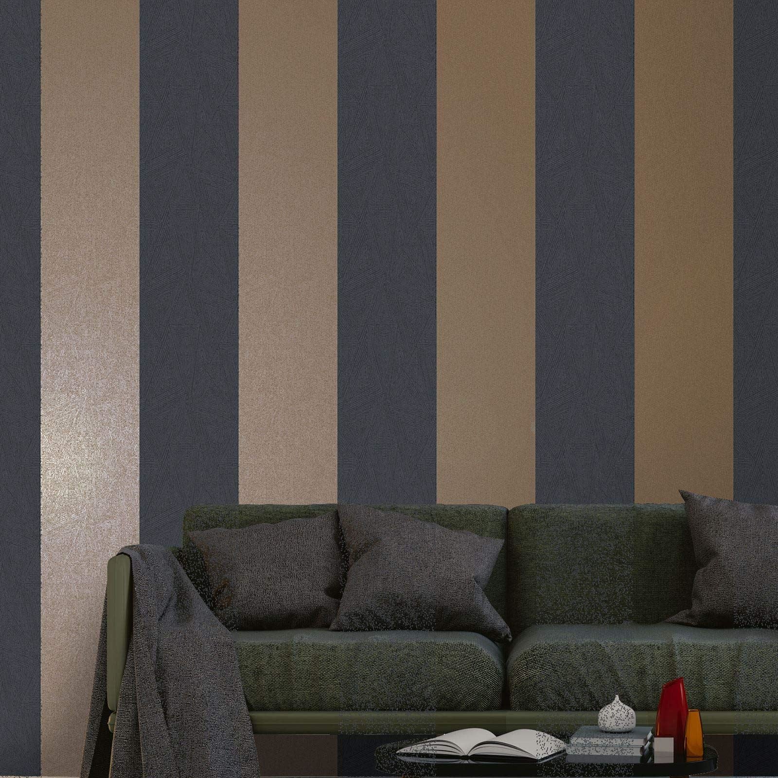 Holden Wallpaper Galena Navy 65603 Full Roll