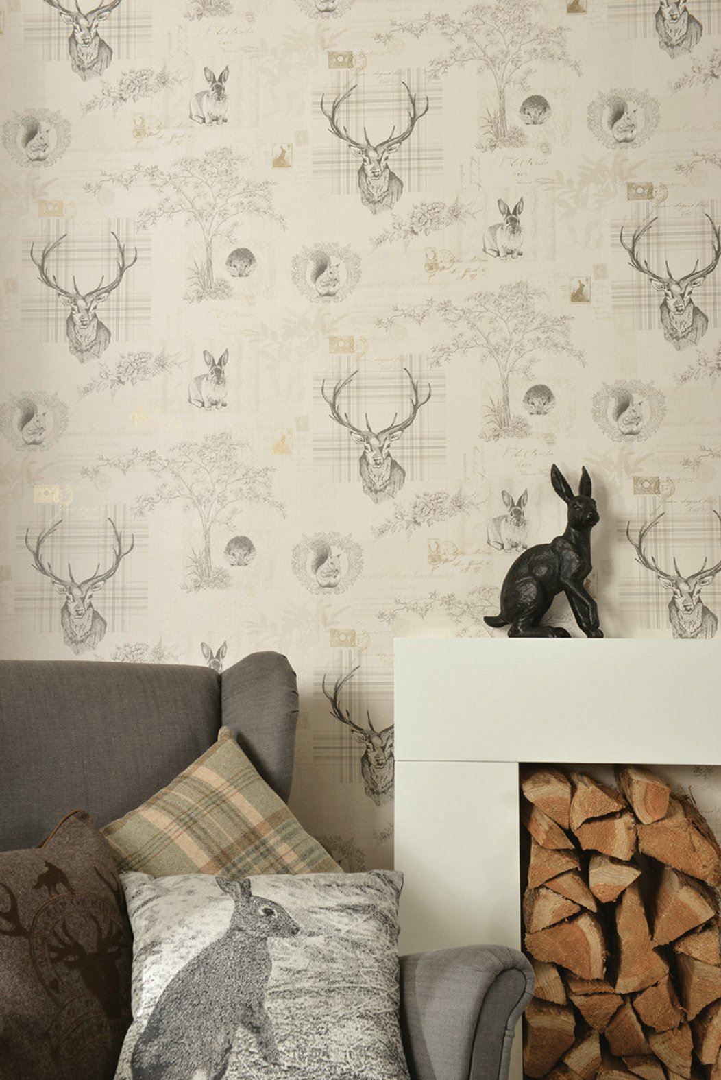 Holden Decor 98012 Paper Wallpaper Imaginarium Collection 10.05 x 0.53 m