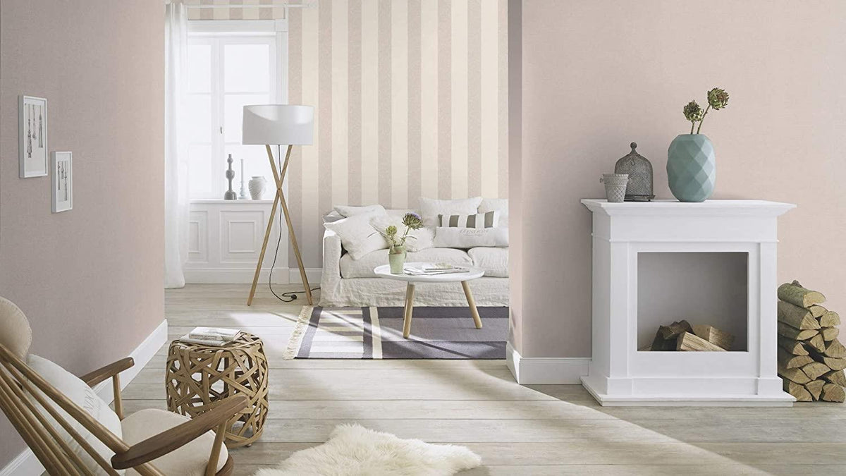 Rasch Wallpaper Non-Woven Wallpaper Stripes Rasch